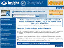 Tablet Screenshot of insight-security.com